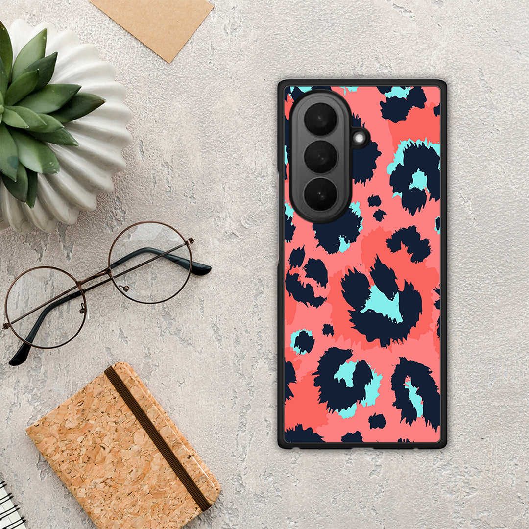 Animal Pink Leopard - Samsung Galaxy Z Fold7 θήκη