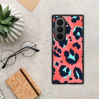 Animal Pink Leopard - Samsung Galaxy Z Fold7 θήκη