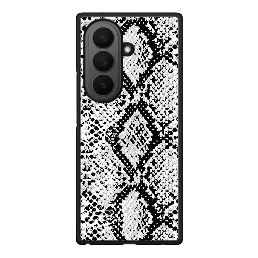 24 - Samsung Galaxy Z Fold7 White Snake Animal case, cover, bumper