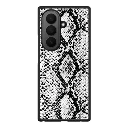 24 - Samsung Galaxy Z Fold7 White Snake Animal case, cover, bumper
