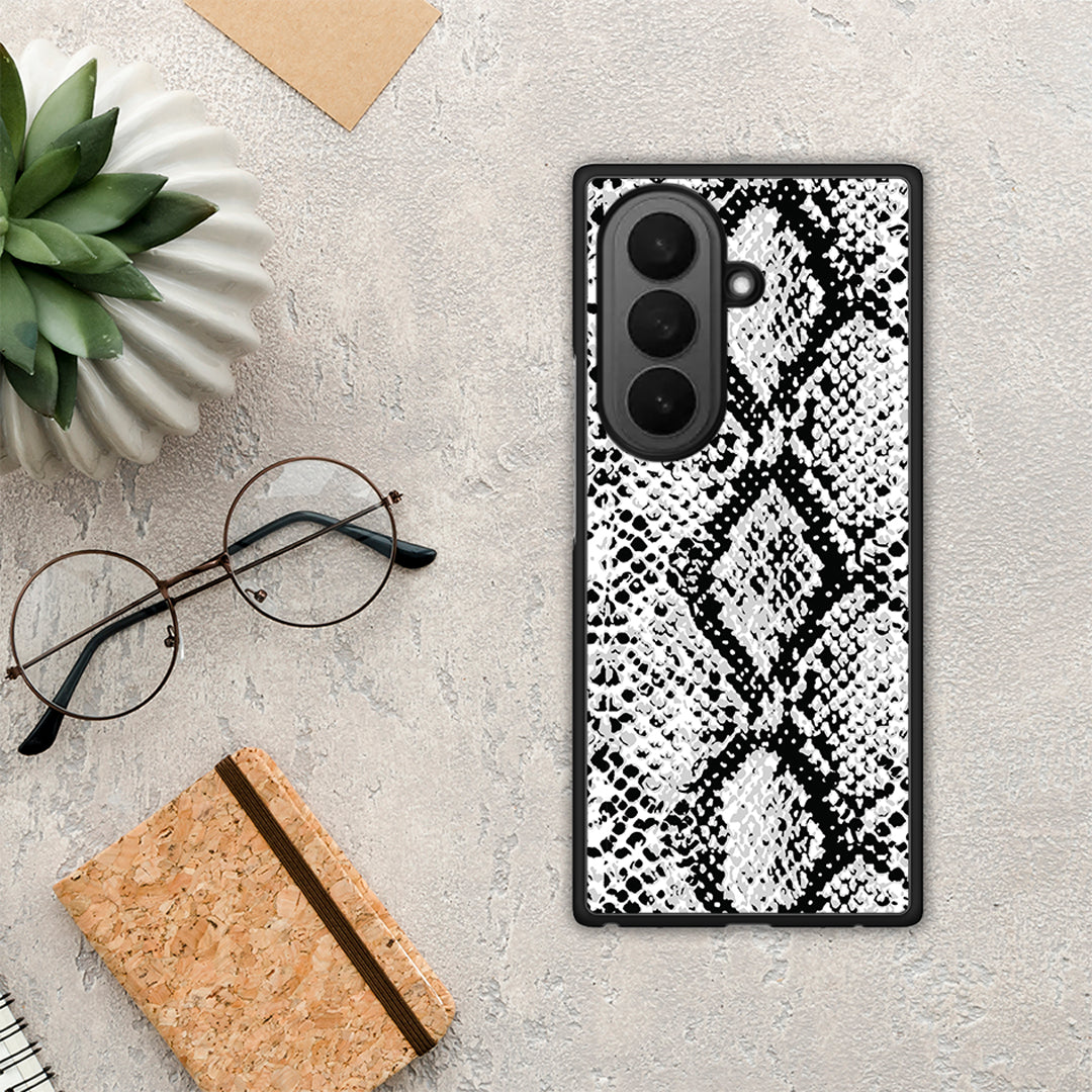 Animal White Snake - Samsung Galaxy Z Fold7 θήκη