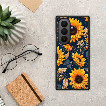 Autumn Sunflowers - Samsung Galaxy Z Fold7 θήκη