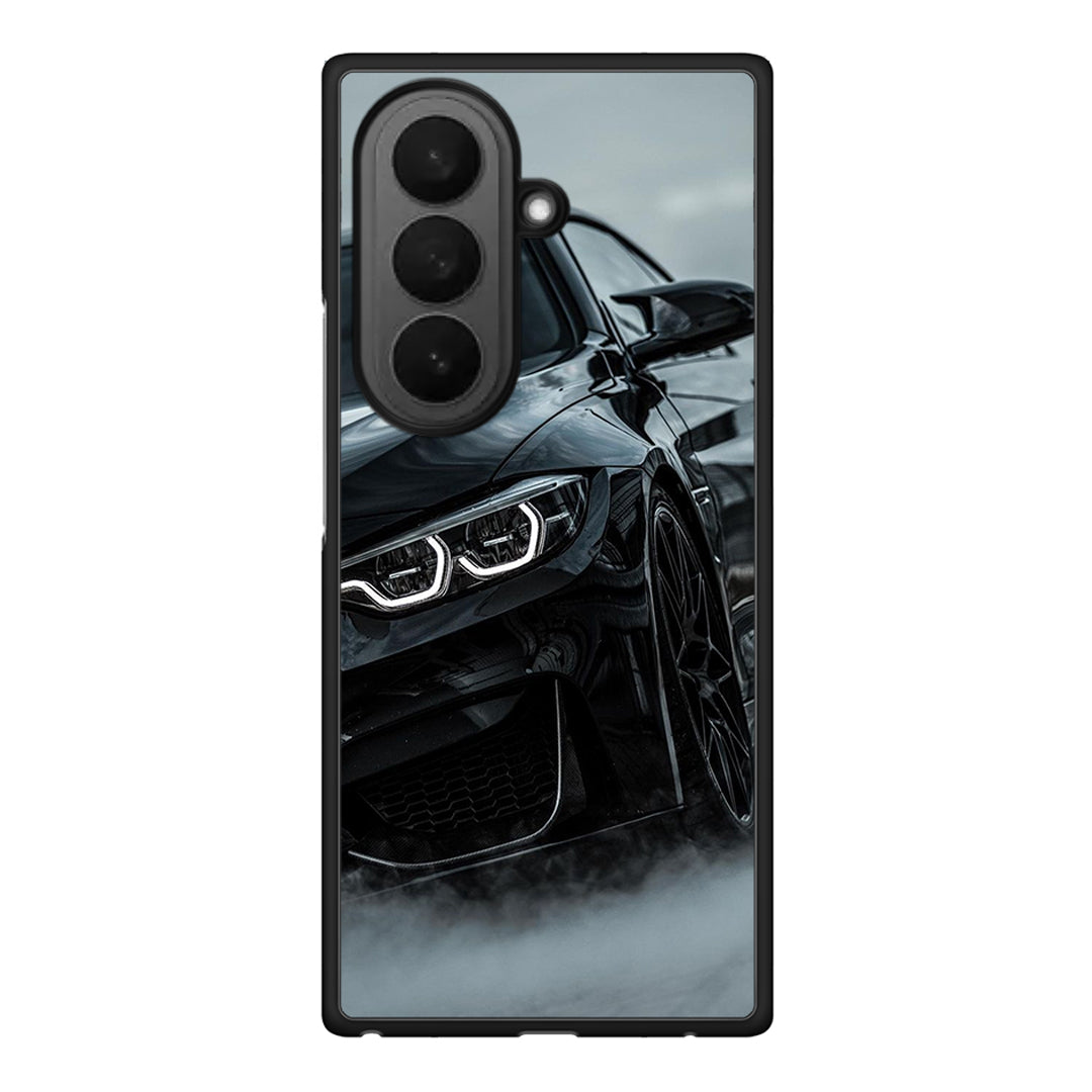 Samsung Galaxy Z Fold7 Black BMW θήκη από τη Smartfits με σχέδιο στο πίσω μέρος και μαύρο περίβλημα | Smartphone case with colorful back and black bezels by Smartfits