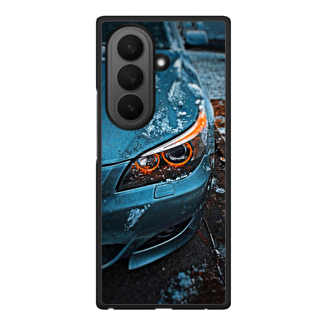 Samsung Galaxy Z Fold7 Bmw E60 Θήκη από τη Smartfits με σχέδιο στο πίσω μέρος και μαύρο περίβλημα | Smartphone case with colorful back and black bezels by Smartfits