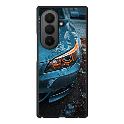 Samsung Galaxy Z Fold7 Bmw E60 Θήκη από τη Smartfits με σχέδιο στο πίσω μέρος και μαύρο περίβλημα | Smartphone case with colorful back and black bezels by Smartfits