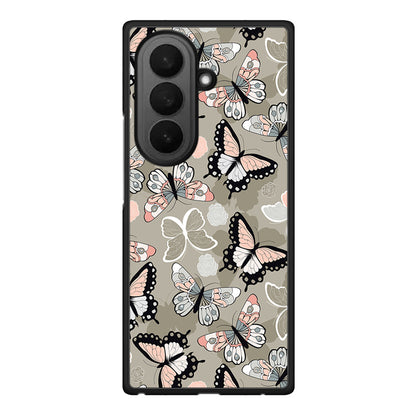 135 - Samsung Galaxy Z Fold7 Butterflies Boho case, cover, bumper