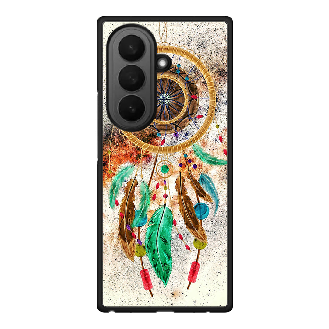 4 - Samsung Galaxy Z Fold7 DreamCatcher Boho case, cover, bumper