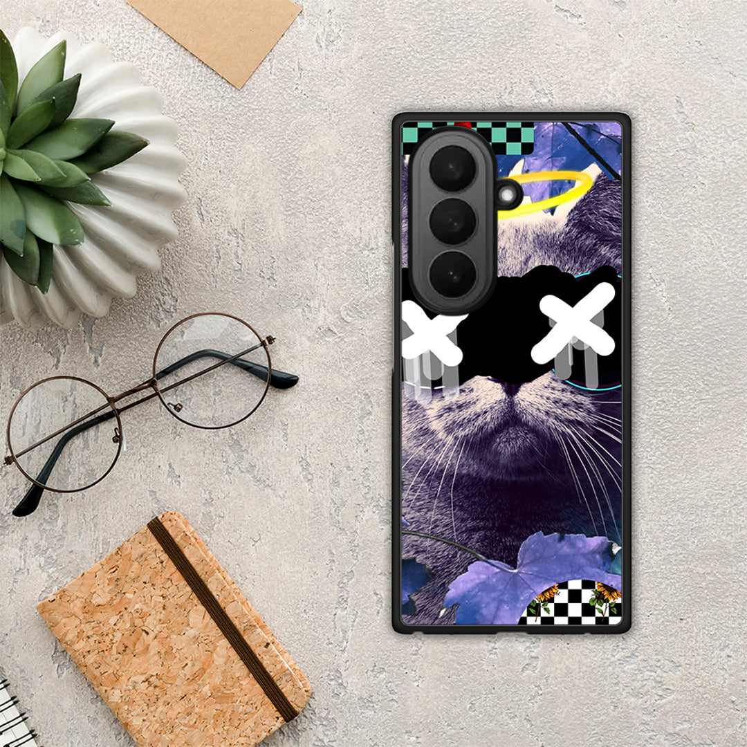 Cat Collage - Samsung Galaxy Z Fold7 θήκη