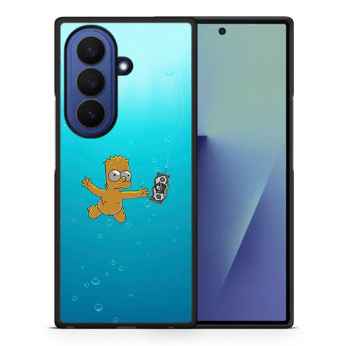 Θήκη Samsung Galaxy Z Fold7 Chasing Money από τη Smartfits με σχέδιο στο πίσω μέρος και μαύρο περίβλημα | Samsung Galaxy Z Fold7 Chasing Money case with colorful back and black bezels