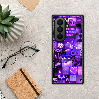 Collage Stay Wild - Samsung Galaxy Z Fold7 θήκη