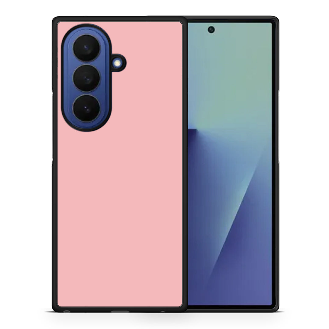 Θήκη Samsung Galaxy Z Fold7 Nude Color από τη Smartfits με σχέδιο στο πίσω μέρος και μαύρο περίβλημα | Samsung Galaxy Z Fold7 Nude Color case with colorful back and black bezels