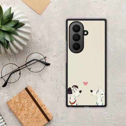 Dalmatians Love - Samsung Galaxy Z Fold7 θήκη