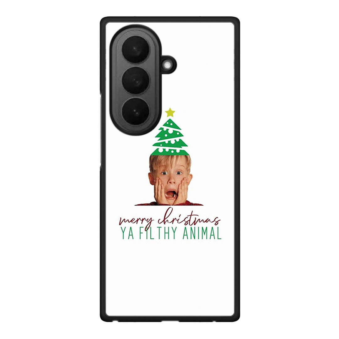 Samsung Galaxy Z Fold7 Filthy Animal θήκη από τη Smartfits με σχέδιο στο πίσω μέρος και μαύρο περίβλημα | Smartphone case with colorful back and black bezels by Smartfits