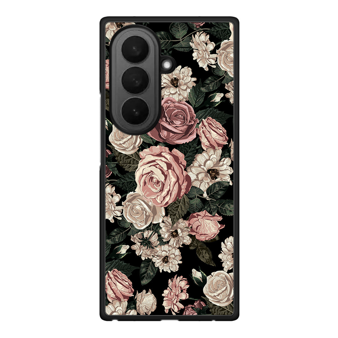 4 - Samsung Galaxy Z Fold7 Wild Roses Flower case, cover, bumper