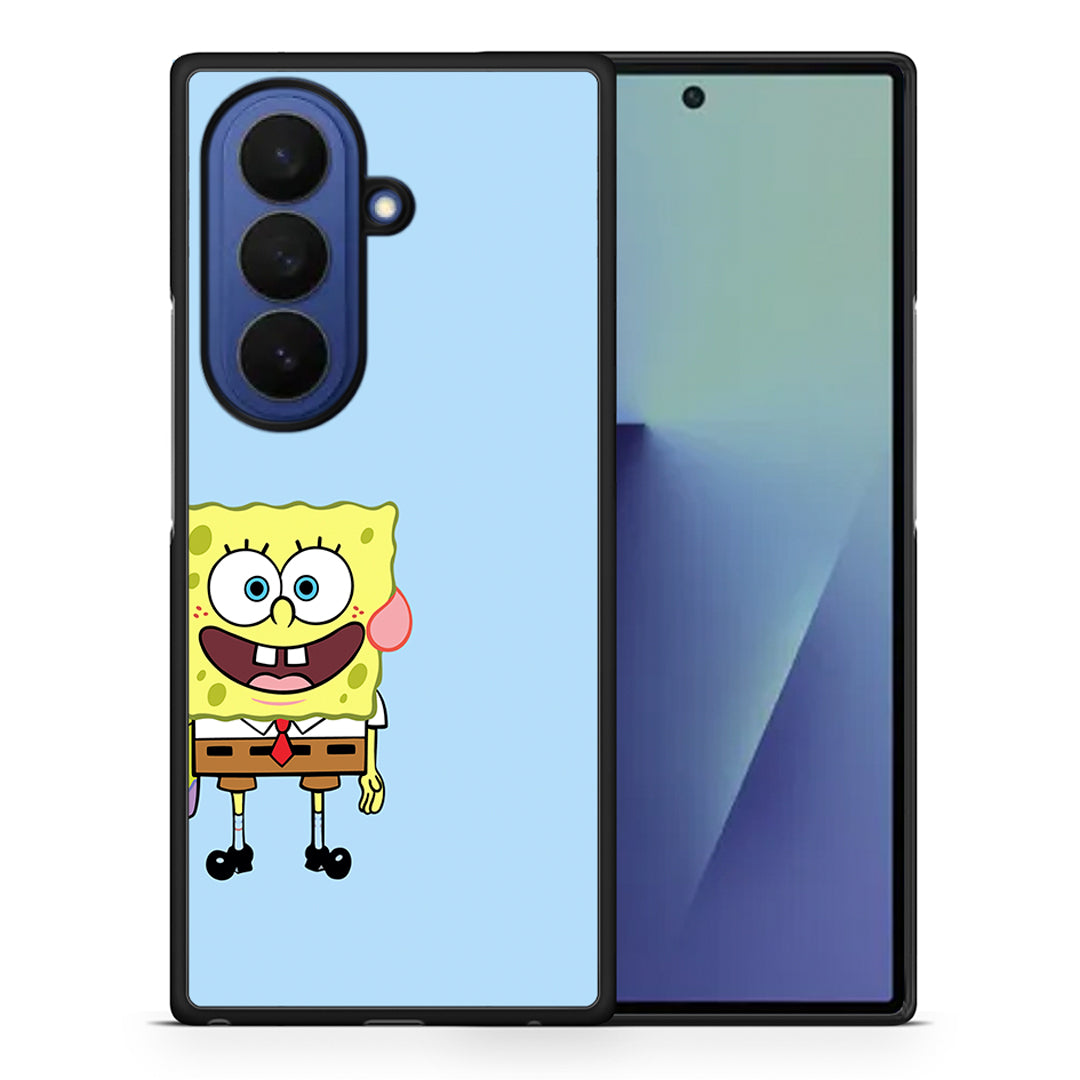 Θήκη Samsung Galaxy Z Fold7 Friends Bob από τη Smartfits με σχέδιο στο πίσω μέρος και μαύρο περίβλημα | Samsung Galaxy Z Fold7 Friends Bob case with colorful back and black bezels