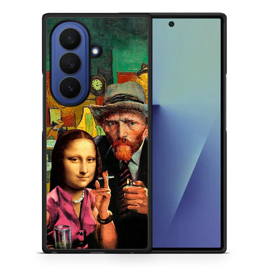 Θήκη Samsung Galaxy Z Fold7 Funny Art από τη Smartfits με σχέδιο στο πίσω μέρος και μαύρο περίβλημα | Samsung Galaxy Z Fold7 Funny Art case with colorful back and black bezels