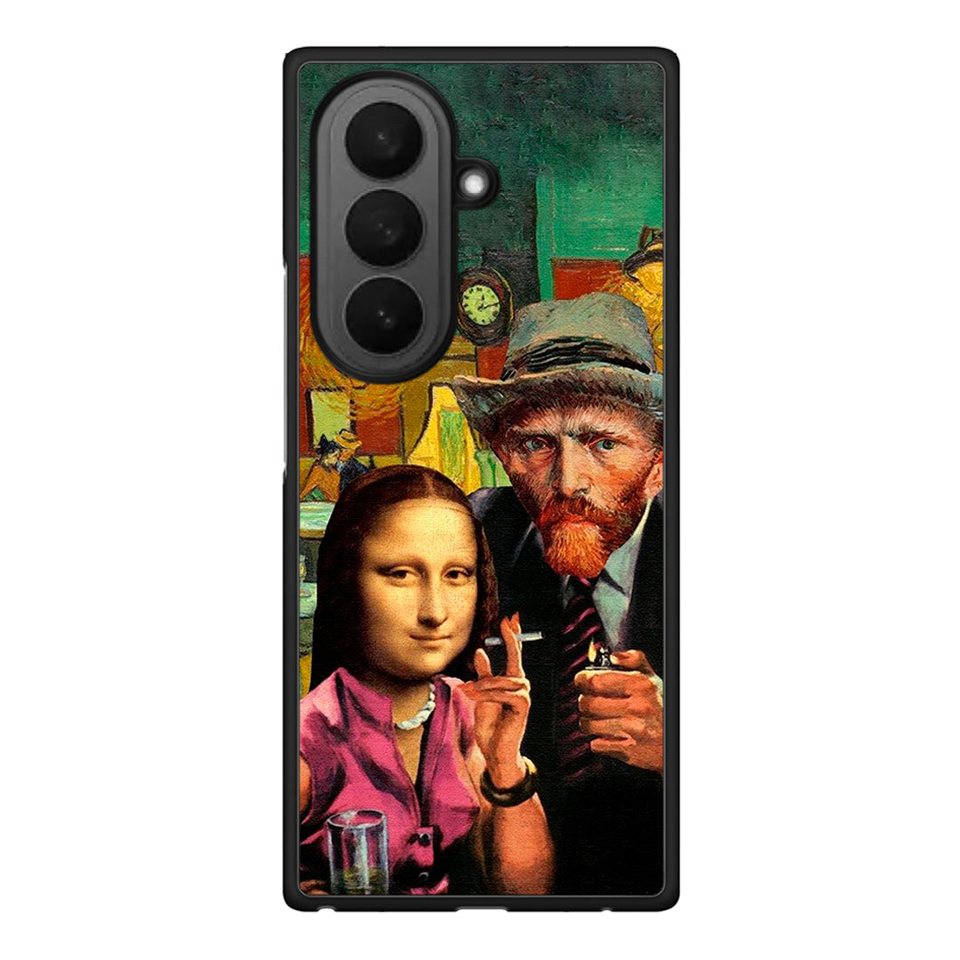 Samsung Galaxy Z Fold7 Funny Art θήκη από τη Smartfits με σχέδιο στο πίσω μέρος και μαύρο περίβλημα | Smartphone case with colorful back and black bezels by Smartfits