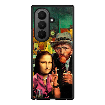 Samsung Galaxy Z Fold7 Funny Art θήκη από τη Smartfits με σχέδιο στο πίσω μέρος και μαύρο περίβλημα | Smartphone case with colorful back and black bezels by Smartfits
