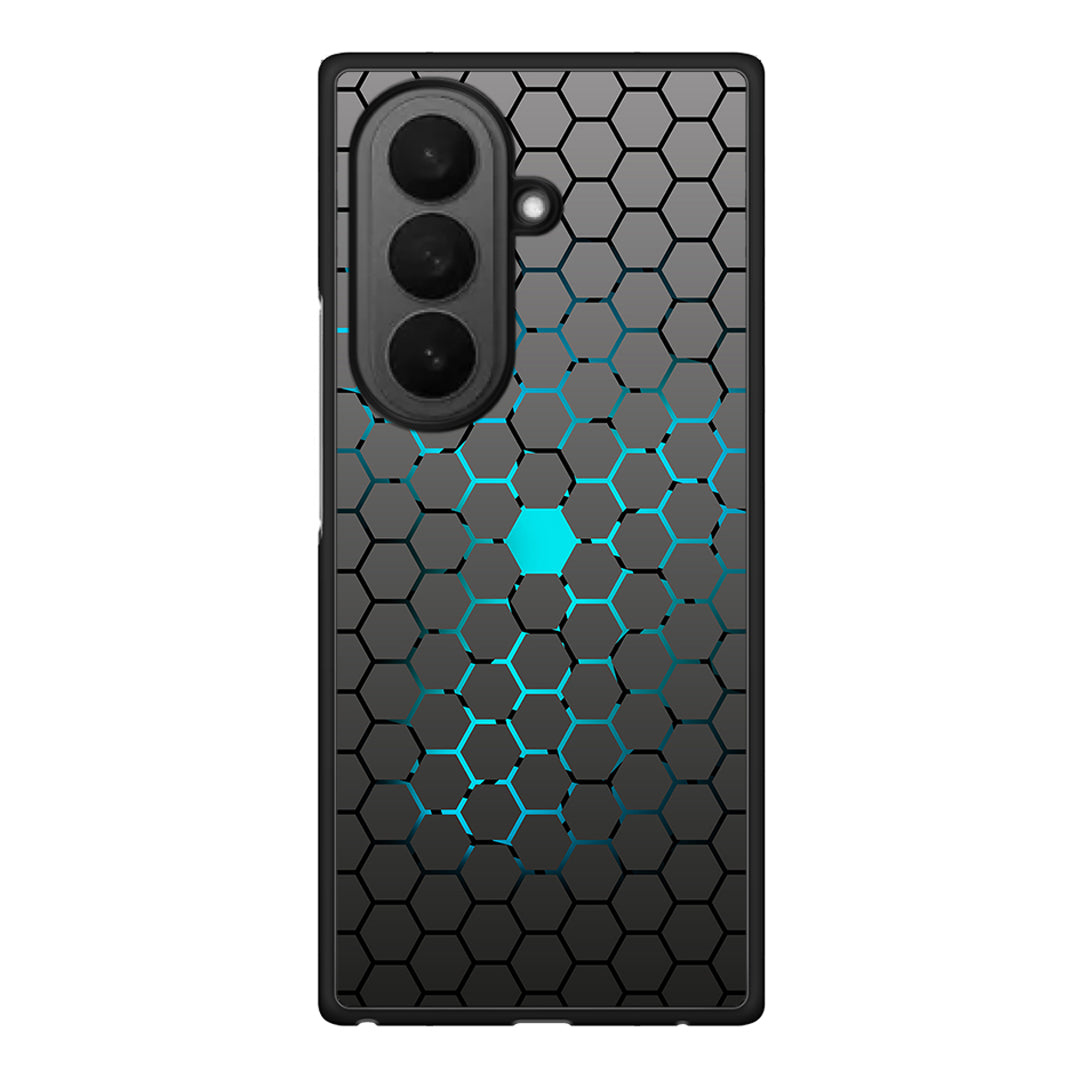 40 - Samsung Galaxy Z Fold7 Hexagonal Geometric case, cover, bumper
