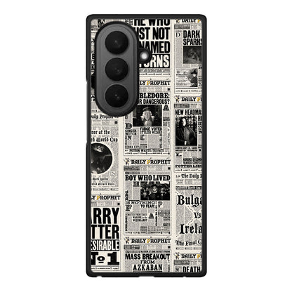 Samsung Galaxy Z Fold7 Harry Paper θήκη από τη Smartfits με σχέδιο στο πίσω μέρος και μαύρο περίβλημα | Smartphone case with colorful back and black bezels by Smartfits