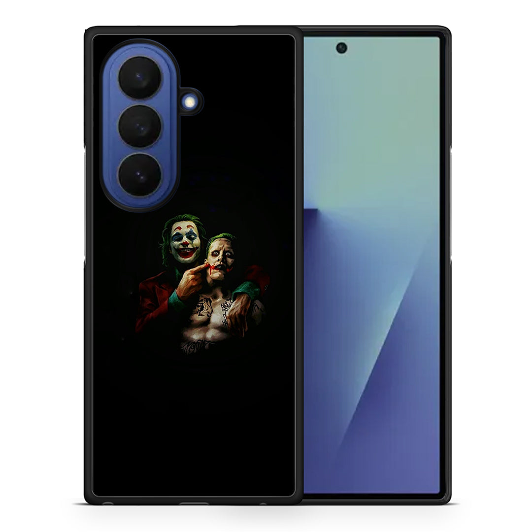 Θήκη Samsung Galaxy Z Fold7 Clown Hero από τη Smartfits με σχέδιο στο πίσω μέρος και μαύρο περίβλημα | Samsung Galaxy Z Fold7 Clown Hero case with colorful back and black bezels