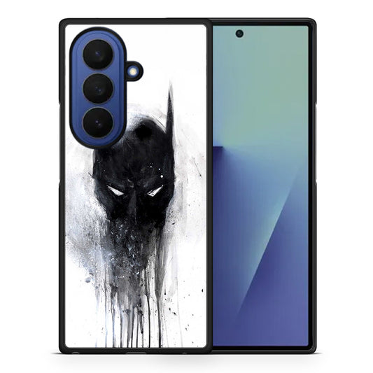 Θήκη Samsung Galaxy Z Fold7 Paint Bat Hero από τη Smartfits με σχέδιο στο πίσω μέρος και μαύρο περίβλημα | Samsung Galaxy Z Fold7 Paint Bat Hero case with colorful back and black bezels