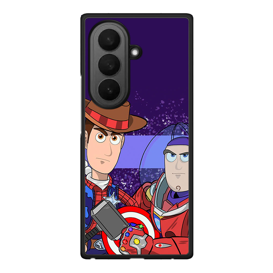 Samsung Galaxy Z Fold7 Infinity Story θήκη από τη Smartfits με σχέδιο στο πίσω μέρος και μαύρο περίβλημα | Smartphone case with colorful back and black bezels by Smartfits