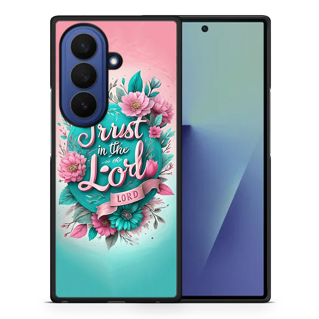 Θήκη Samsung Galaxy Z Fold7 Lord Trust από τη Smartfits με σχέδιο στο πίσω μέρος και μαύρο περίβλημα | Samsung Galaxy Z Fold7 Lord Trust case with colorful back and black bezels