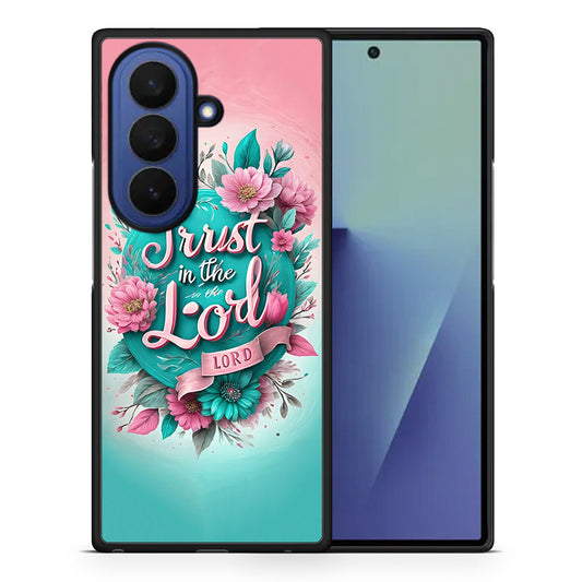 Θήκη Samsung Galaxy Z Fold7 Lord Trust από τη Smartfits με σχέδιο στο πίσω μέρος και μαύρο περίβλημα | Samsung Galaxy Z Fold7 Lord Trust case with colorful back and black bezels