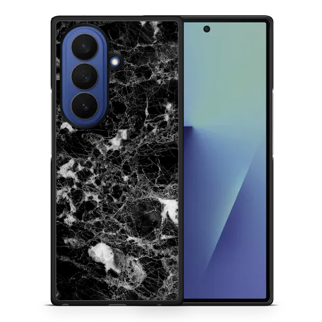 Θήκη Samsung Galaxy Z Fold7 Male Marble από τη Smartfits με σχέδιο στο πίσω μέρος και μαύρο περίβλημα | Samsung Galaxy Z Fold7 Male Marble case with colorful back and black bezels