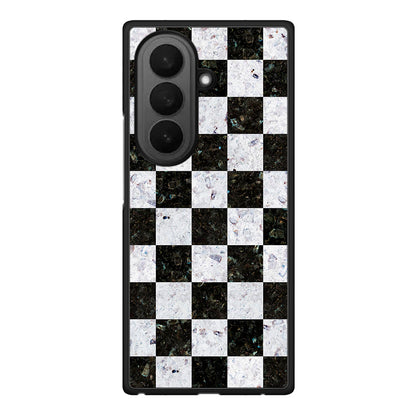 4 - Samsung Galaxy Z Fold7 Square Geometric Marble case, cover, bumper