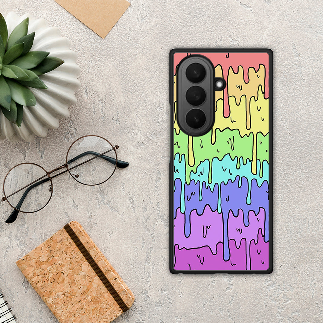 Melting Rainbow - Samsung Galaxy Z Fold7 θήκη