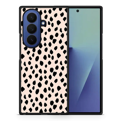 Θήκη Samsung Galaxy Z Fold7 New Polka Dots από τη Smartfits με σχέδιο στο πίσω μέρος και μαύρο περίβλημα | Samsung Galaxy Z Fold7 New Polka Dots case with colorful back and black bezels