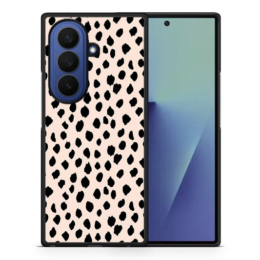 Θήκη Samsung Galaxy Z Fold7 New Polka Dots από τη Smartfits με σχέδιο στο πίσω μέρος και μαύρο περίβλημα | Samsung Galaxy Z Fold7 New Polka Dots case with colorful back and black bezels