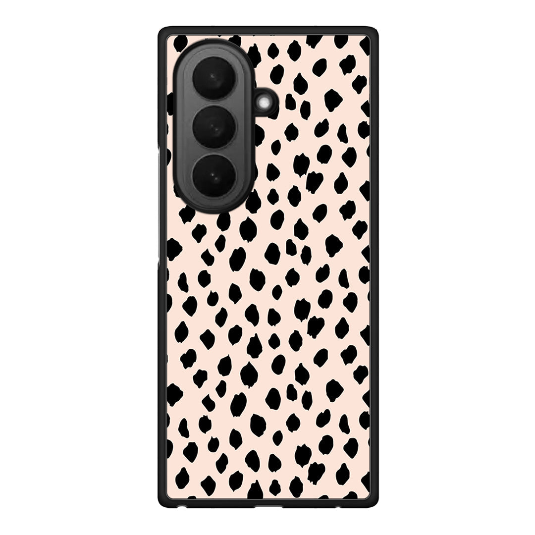 Samsung Galaxy Z Fold7 New Polka Dots θήκη από τη Smartfits με σχέδιο στο πίσω μέρος και μαύρο περίβλημα | Smartphone case with colorful back and black bezels by Smartfits
