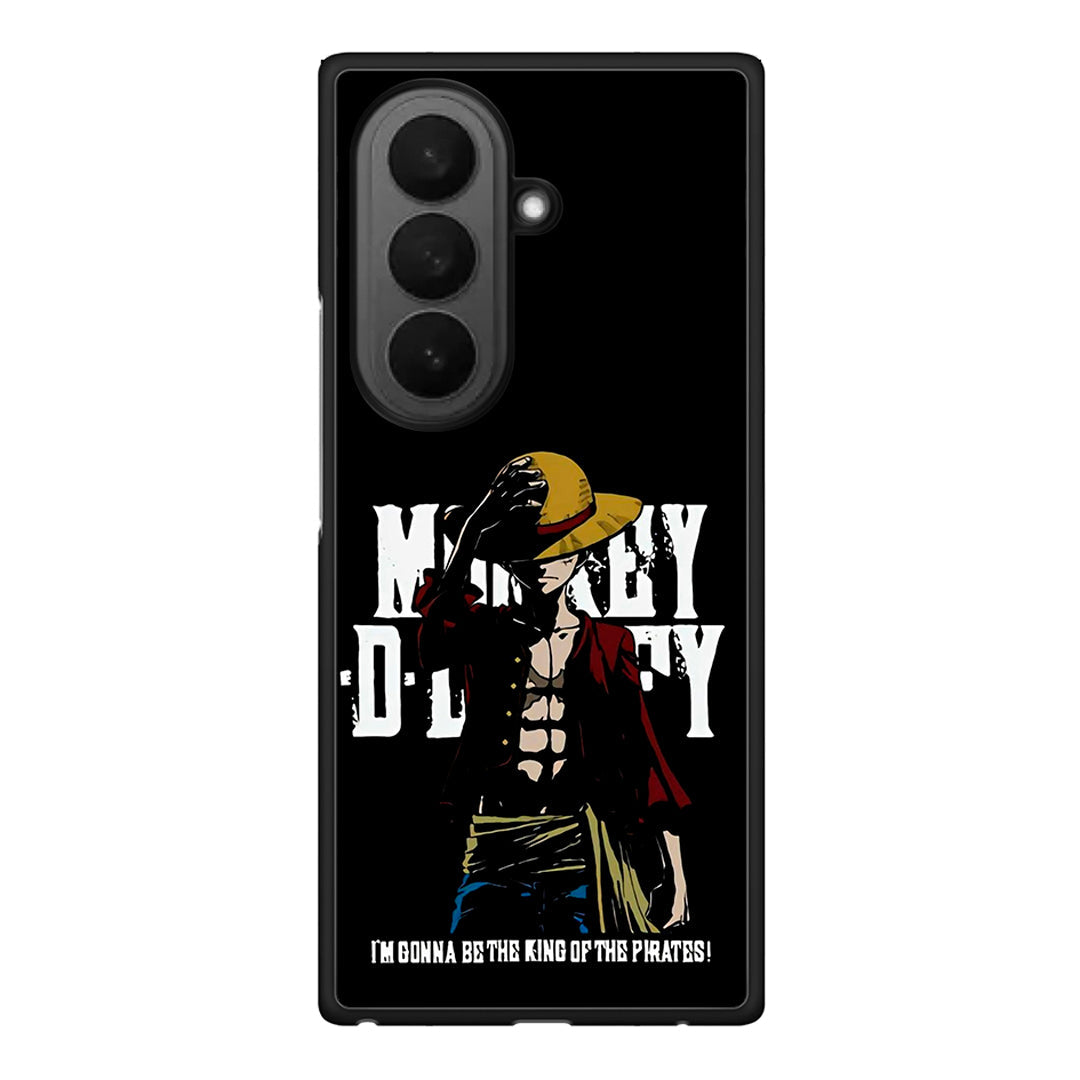 Samsung Galaxy Z Fold7 Pirate King θήκη από τη Smartfits με σχέδιο στο πίσω μέρος και μαύρο περίβλημα | Smartphone case with colorful back and black bezels by Smartfits
