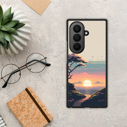 Pixel Sunset - Samsung Galaxy Z Fold7 θήκη