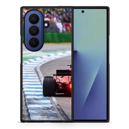Θήκη Samsung Galaxy Z Fold7 Racing Vibes από τη Smartfits με σχέδιο στο πίσω μέρος και μαύρο περίβλημα | Samsung Galaxy Z Fold7 Racing Vibes case with colorful back and black bezels