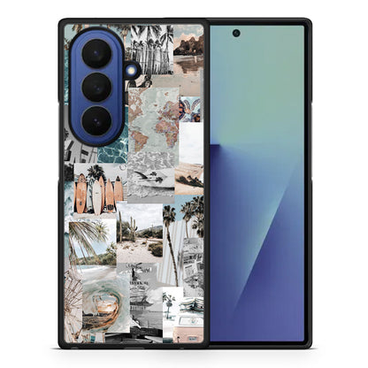 Retro Beach Life - Samsung Galaxy Z Fold7 θήκη