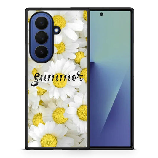 Summer Daisies - Samsung Galaxy Z Fold7 θήκη