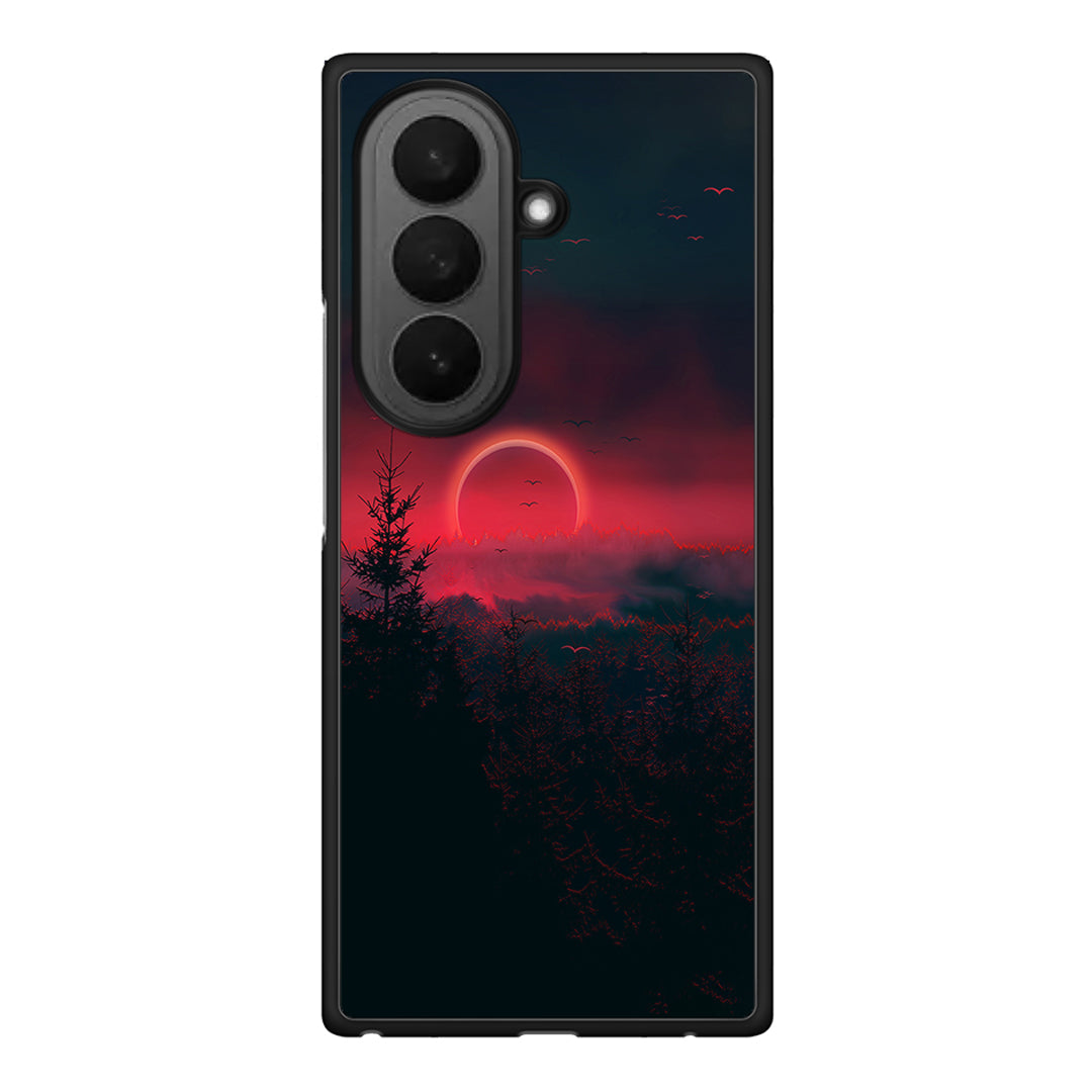 4 - Samsung Galaxy Z Fold7 Sunset Tropic case, cover, bumper