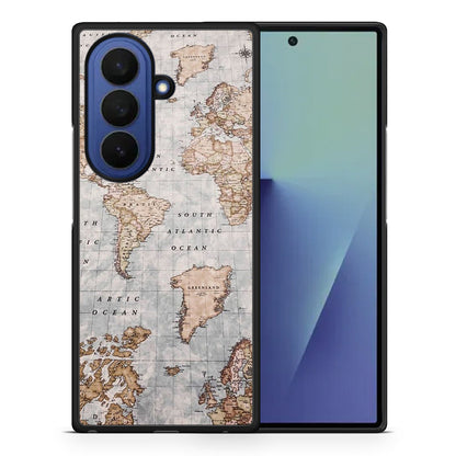 World Map - Samsung Galaxy Z Fold7 θήκη