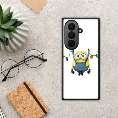 Xmas Minion Lights - Samsung Galaxy Z Fold7 θήκη