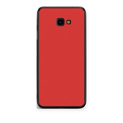 Θήκη Samsung Galaxy J4+ Poppy Red από τη Smartfits με σχέδιο στο πίσω μέρος και μαύρο περίβλημα | Samsung Galaxy J4+ Poppy Red case with colorful back and black bezels