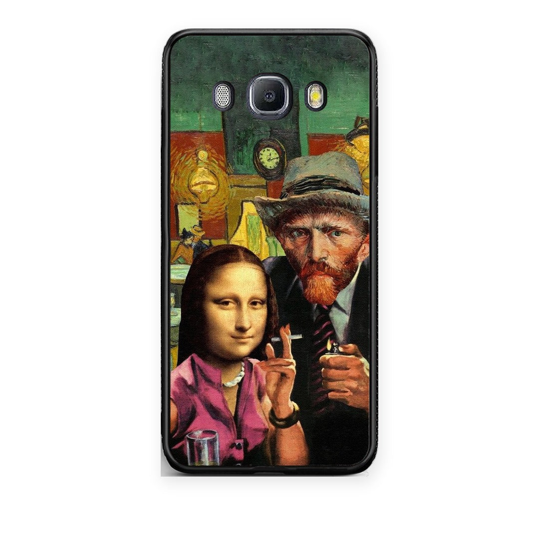 Θήκη Samsung Galaxy J7 2016 Funny Art από τη Smartfits με σχέδιο στο πίσω μέρος και μαύρο περίβλημα | Samsung Galaxy J7 2016 Funny Art case with colorful back and black bezels