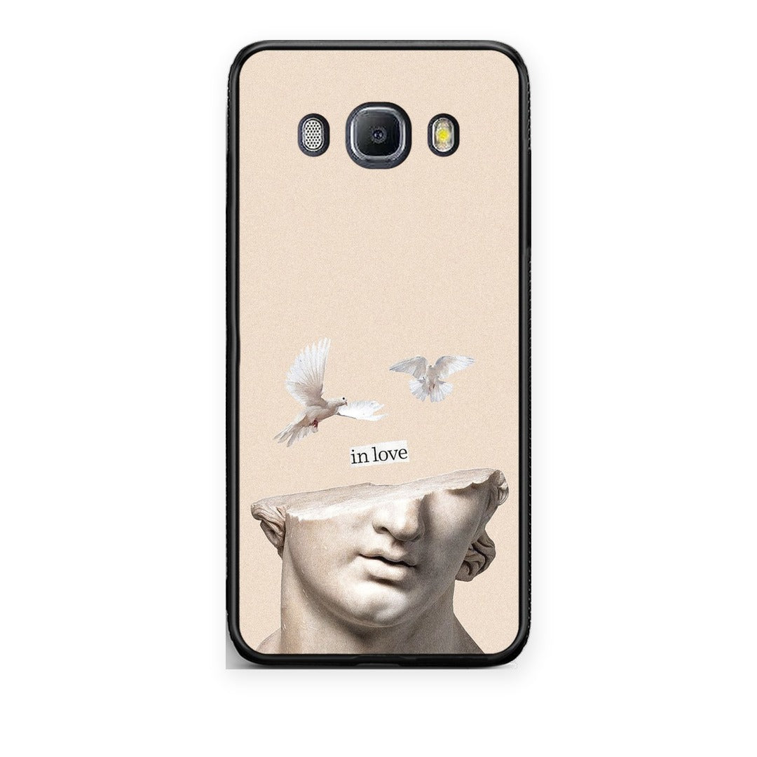 Θήκη Samsung Galaxy J7 2016 In Love από τη Smartfits με σχέδιο στο πίσω μέρος και μαύρο περίβλημα | Samsung Galaxy J7 2016 In Love case with colorful back and black bezels