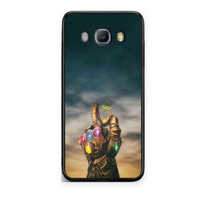 Θήκη Samsung Galaxy J7 2016 Infinity Snap από τη Smartfits με σχέδιο στο πίσω μέρος και μαύρο περίβλημα | Samsung Galaxy J7 2016 Infinity Snap case with colorful back and black bezels