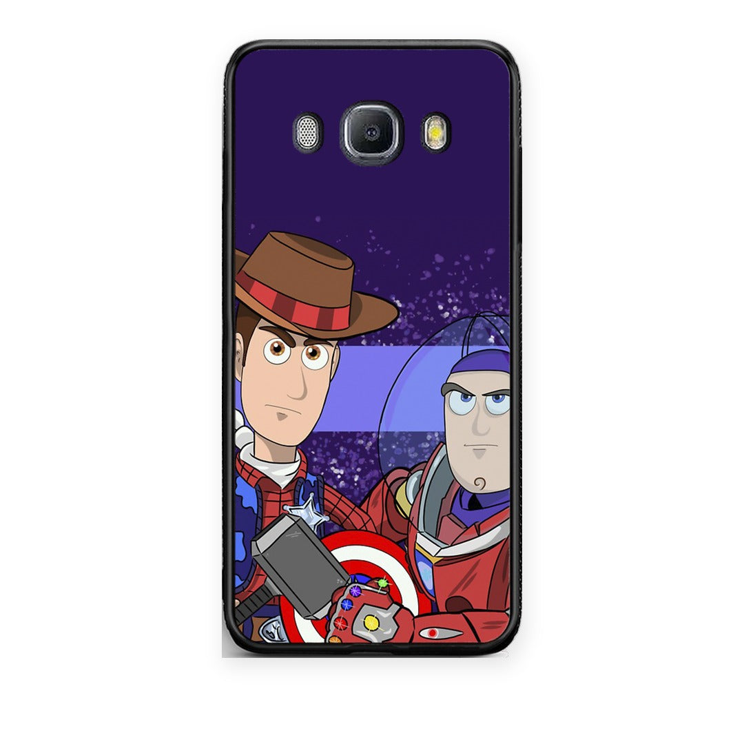 Θήκη Samsung Galaxy J7 2016 Infinity Story από τη Smartfits με σχέδιο στο πίσω μέρος και μαύρο περίβλημα | Samsung Galaxy J7 2016 Infinity Story case with colorful back and black bezels