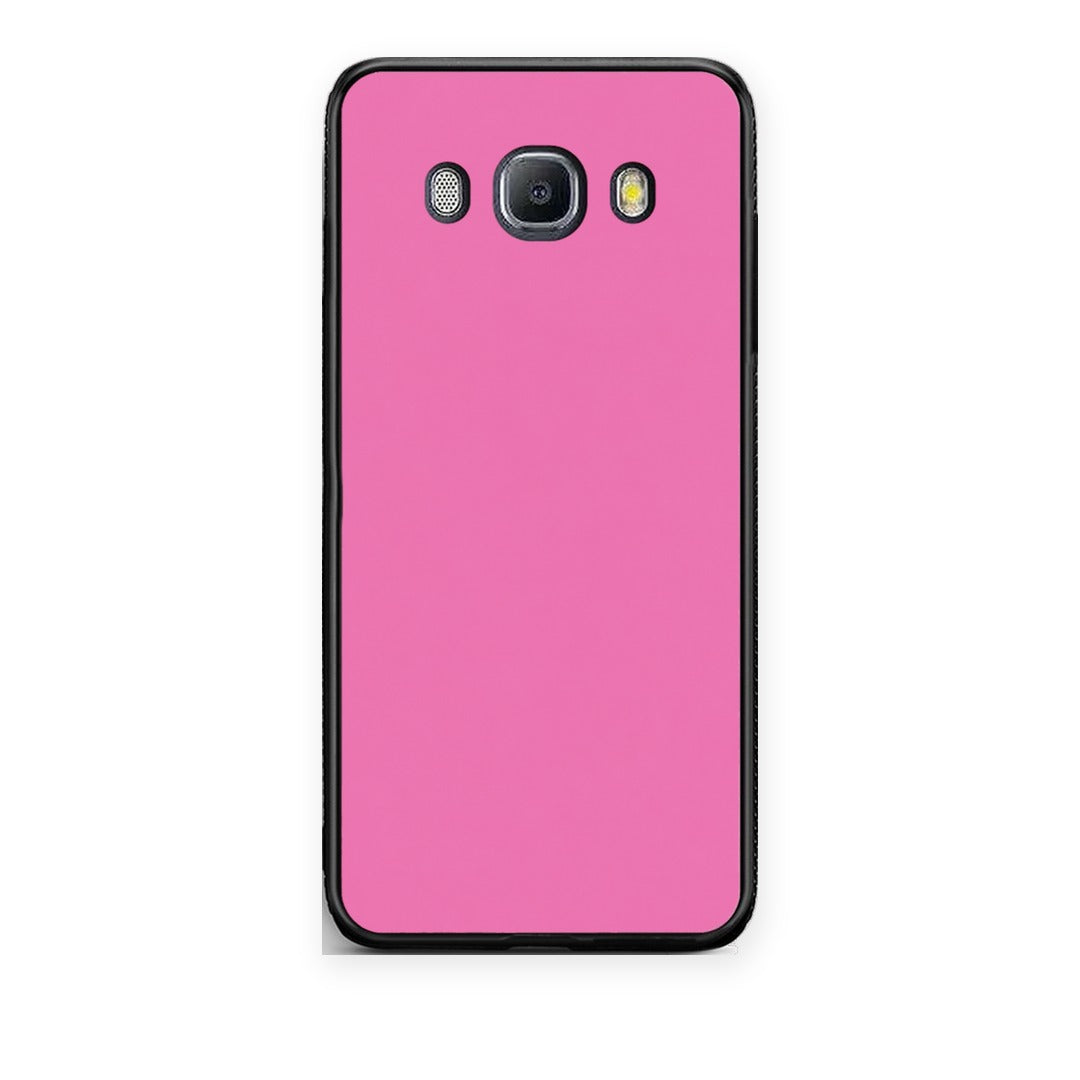 Θήκη Samsung Galaxy J7 2016 Rose Pink από τη Smartfits με σχέδιο στο πίσω μέρος και μαύρο περίβλημα | Samsung Galaxy J7 2016 Rose Pink case with colorful back and black bezels