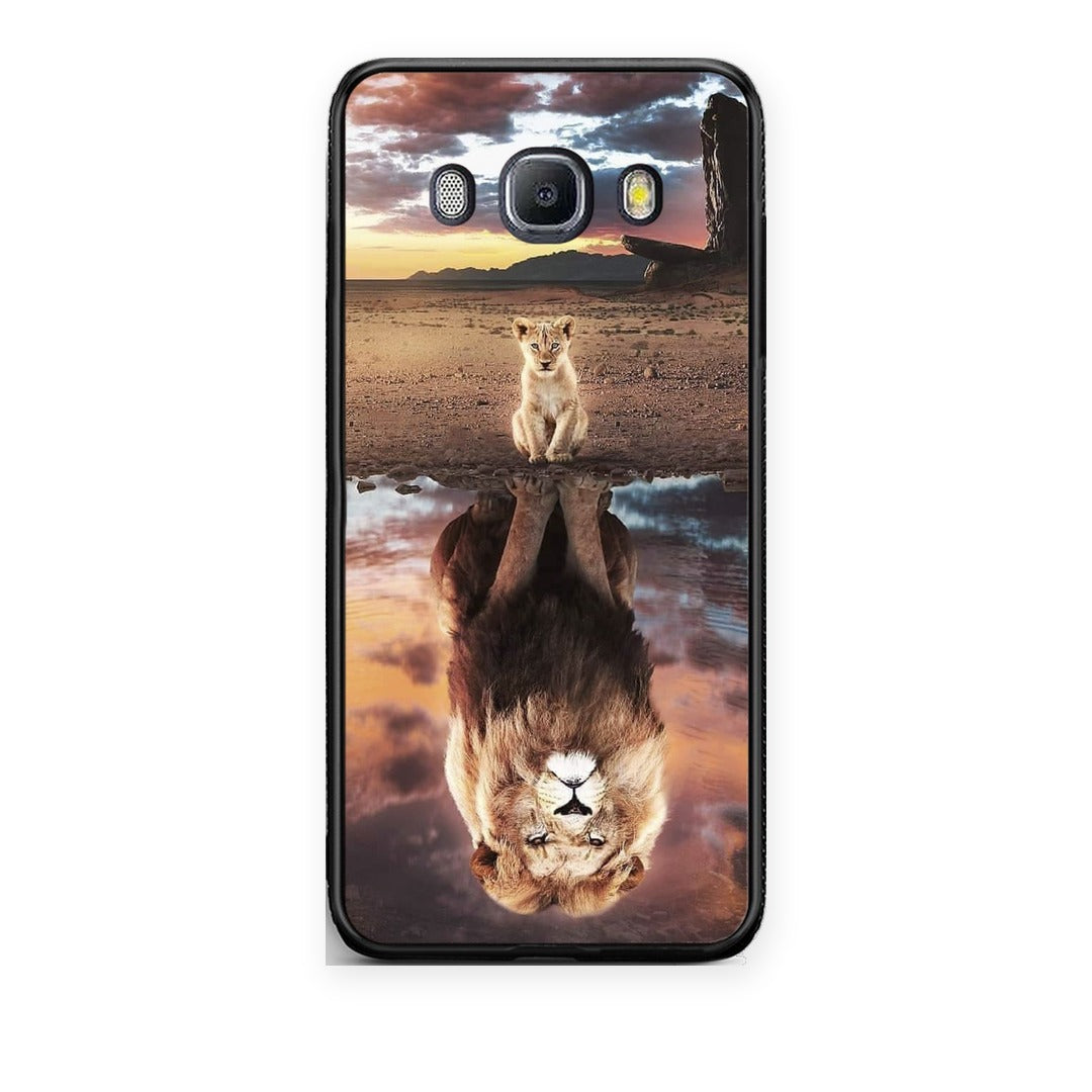 Θήκη Samsung Galaxy J7 2016 Sunset Dreams από τη Smartfits με σχέδιο στο πίσω μέρος και μαύρο περίβλημα | Samsung Galaxy J7 2016 Sunset Dreams case with colorful back and black bezels